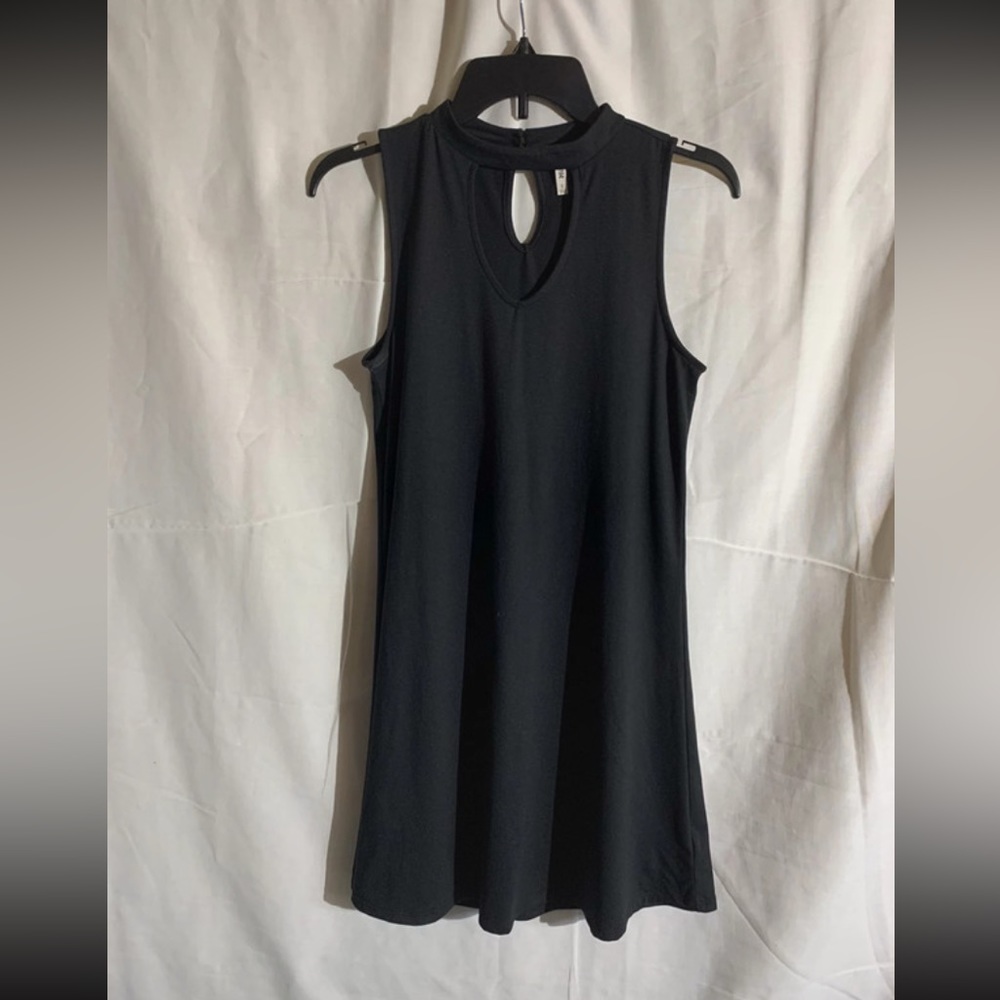 Mudd Keyhole Dress, Size S, Black